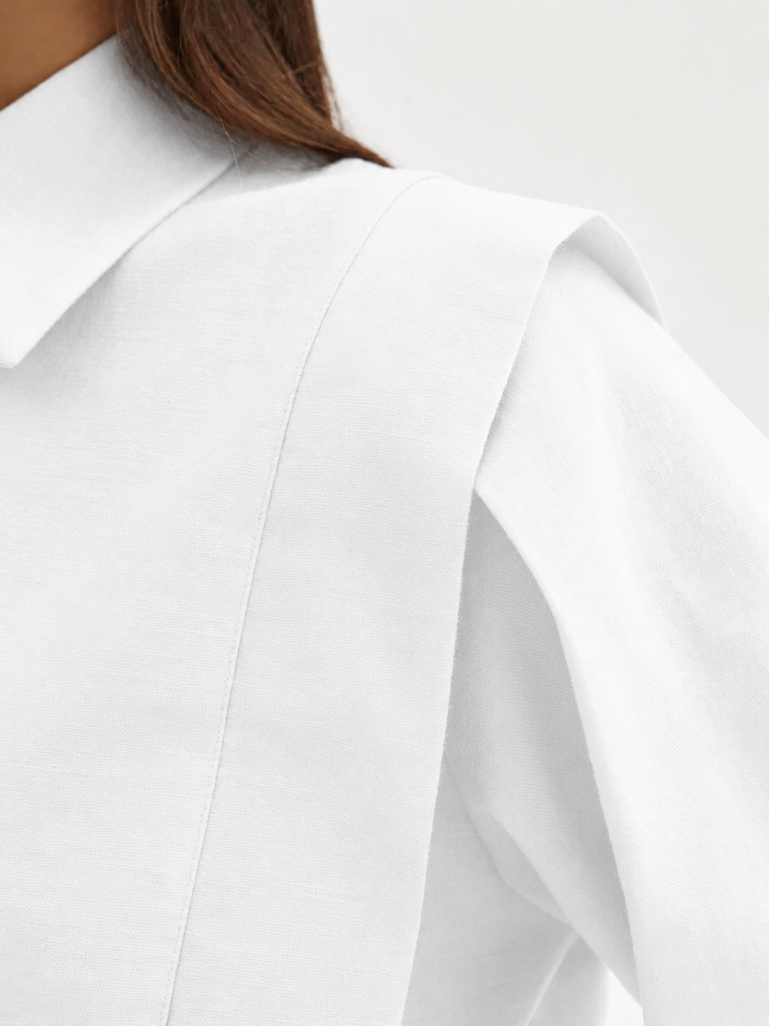 Oversized Button Down Cotton Shirt