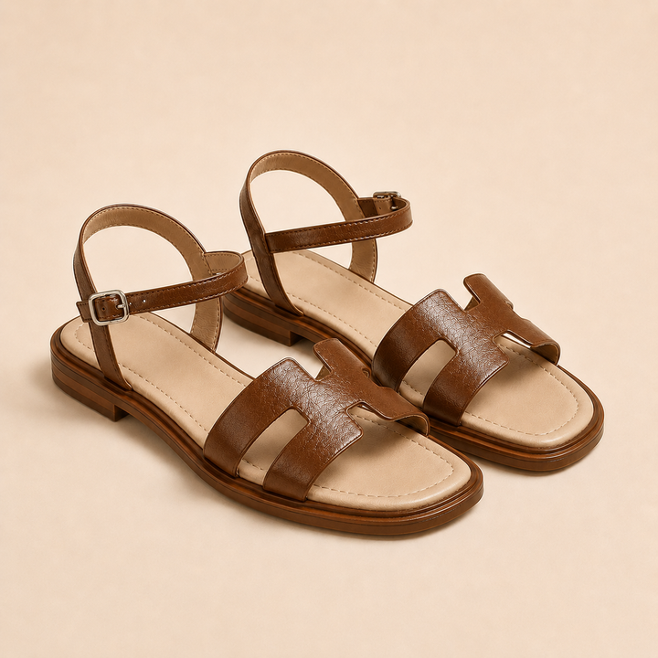 Deliane | Sophisticated Flat Sandals