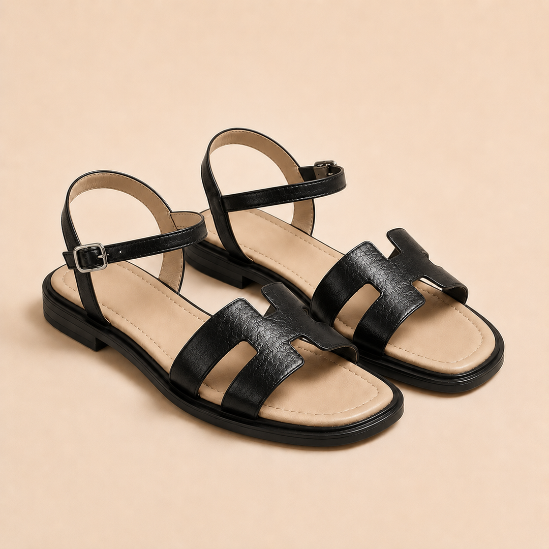 Deliane | Sophisticated Flat Sandals