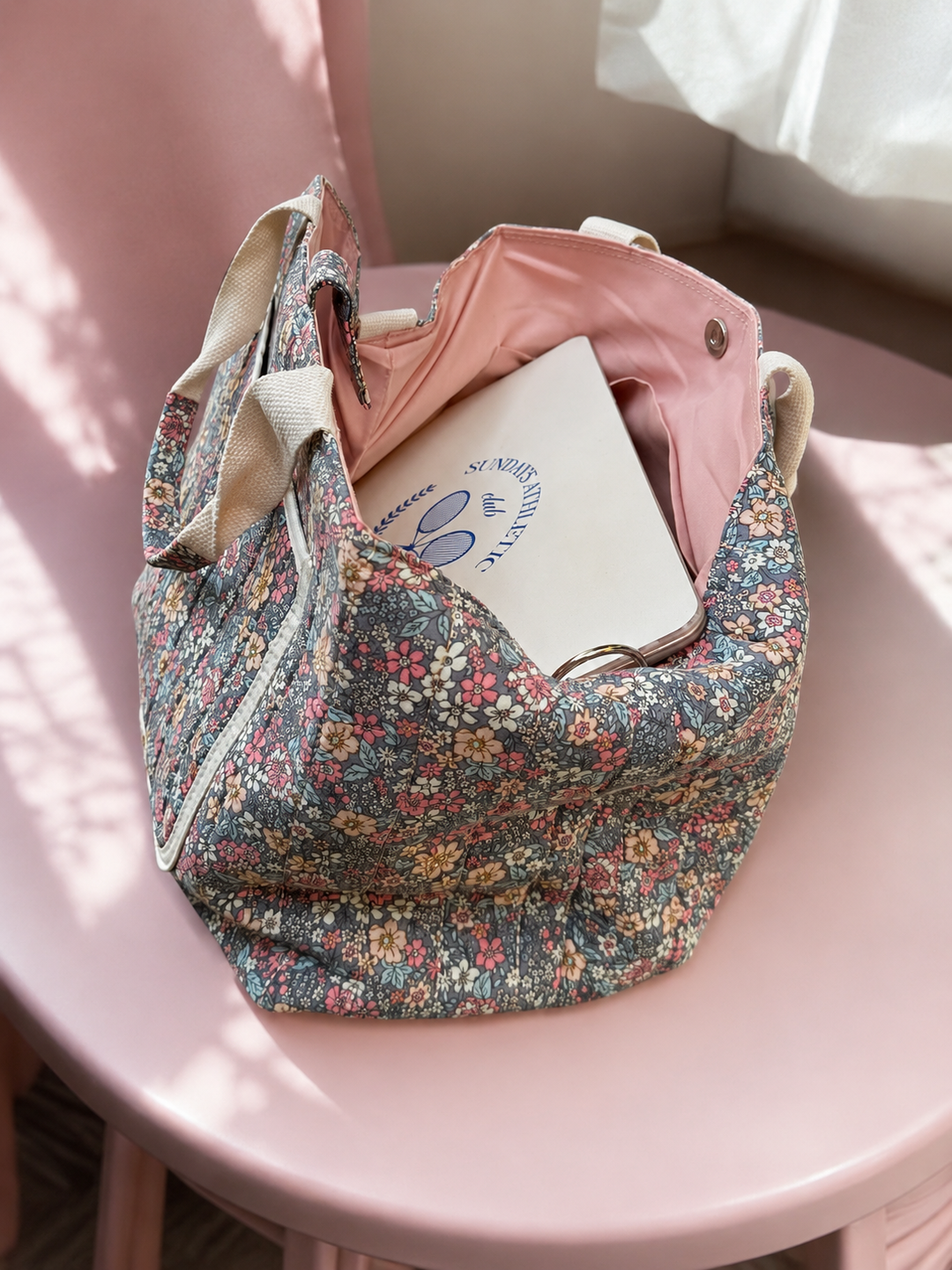 Floral Tote Bag