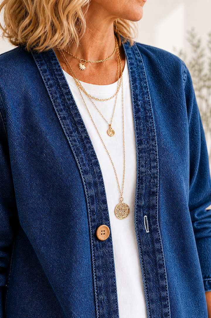 Alice | Women's Casual Denim Cardigan