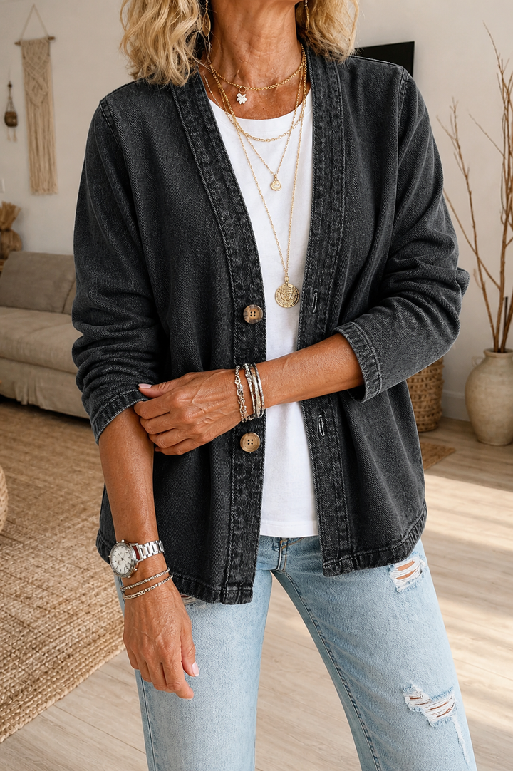 Alice | Women's Casual Denim Cardigan