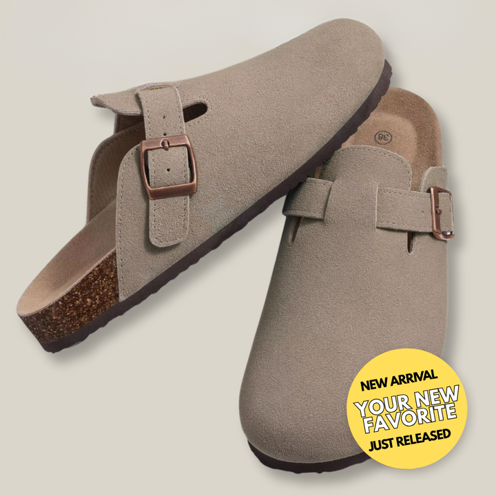 Genuine Suede Clogs
