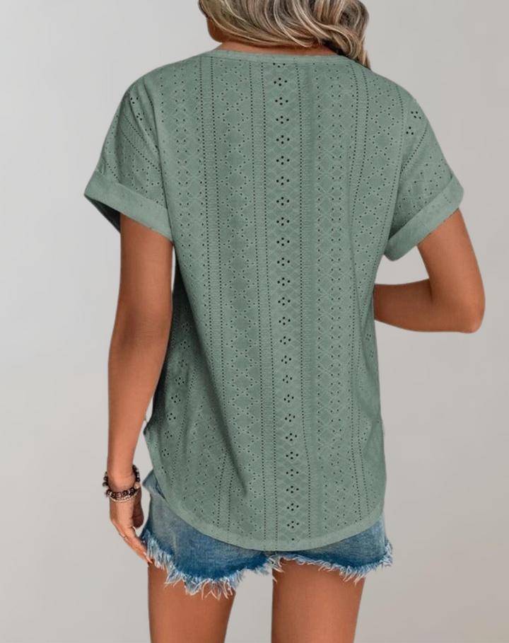 Lightweight Summer Blouse in Rosalie Design