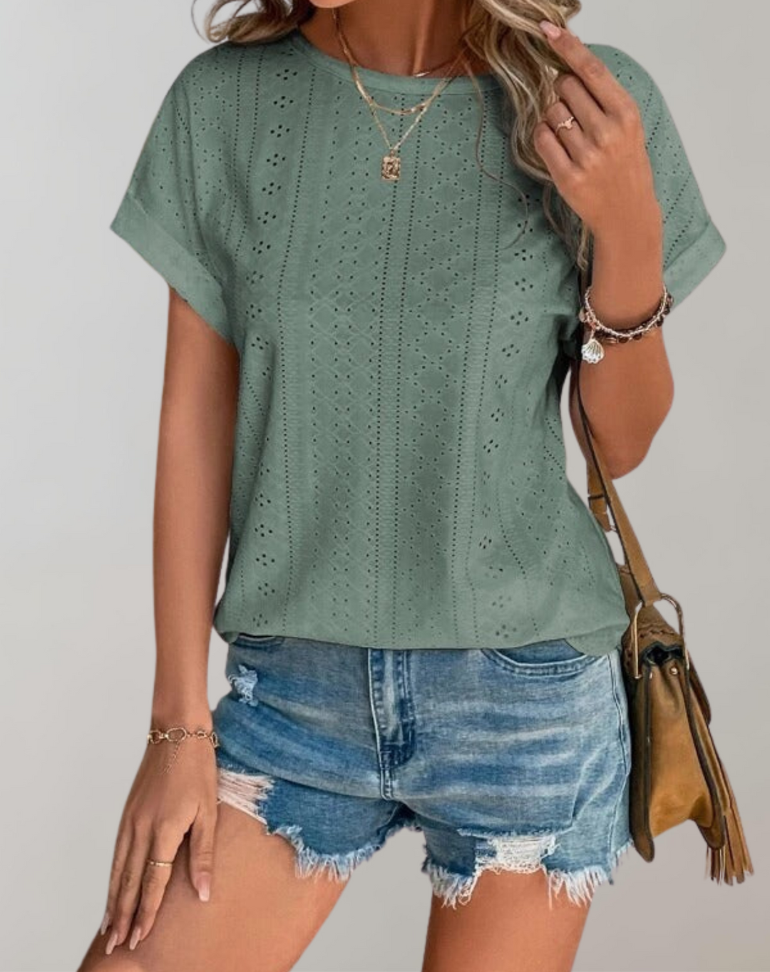 Lightweight Summer Blouse in Rosalie Design