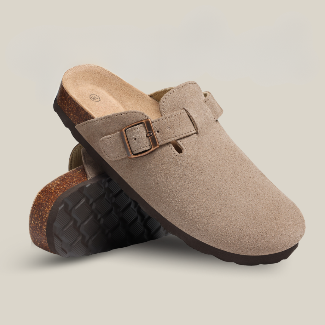 Genuine Suede Clogs
