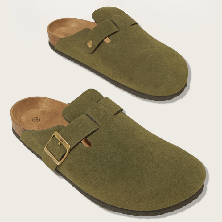 Genuine Suede Clogs