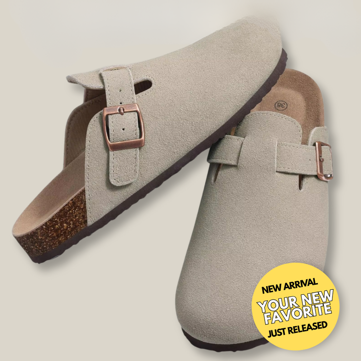Genuine Suede Clogs