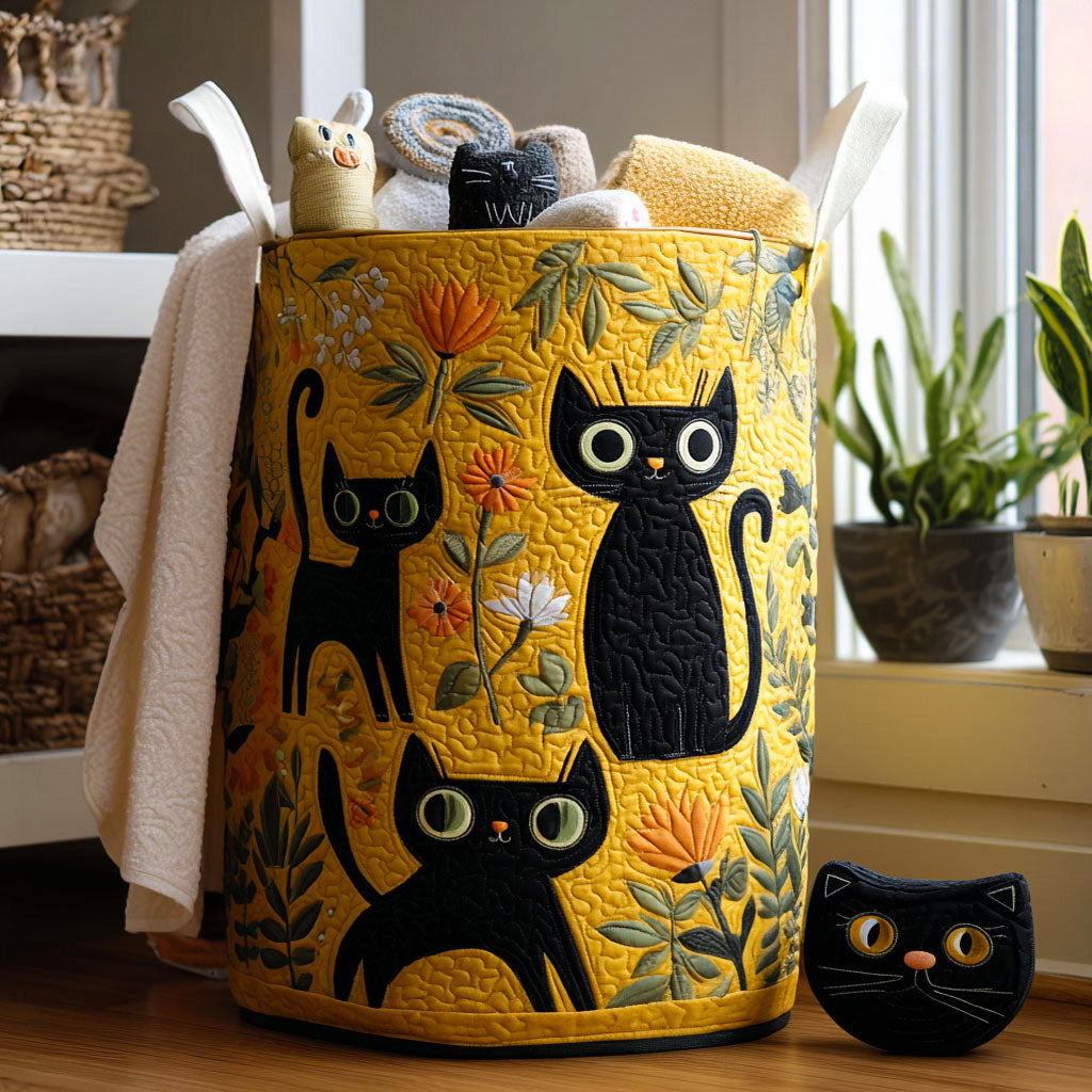 Minerva™ | Cesta Acolchada Diseños de Gatos