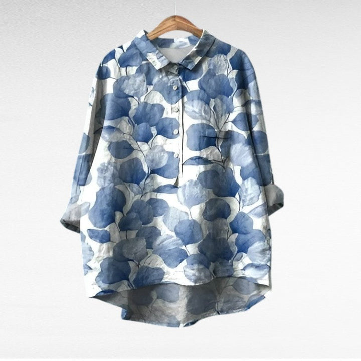 Elegant Patterned Shirt Émilie (Buy One Get One Free!)