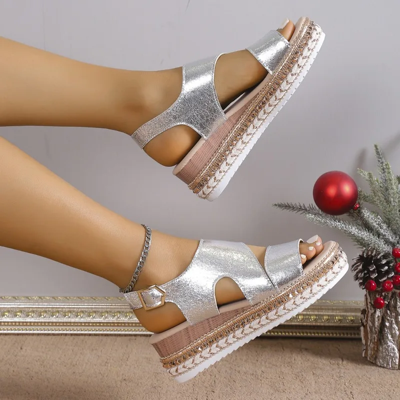 Karen | Glamour Platform Sandals