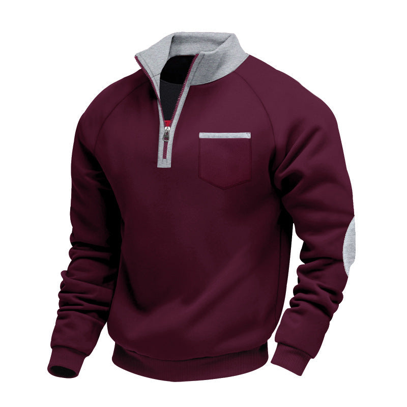 Men's Half-Zip Fleece Jumper