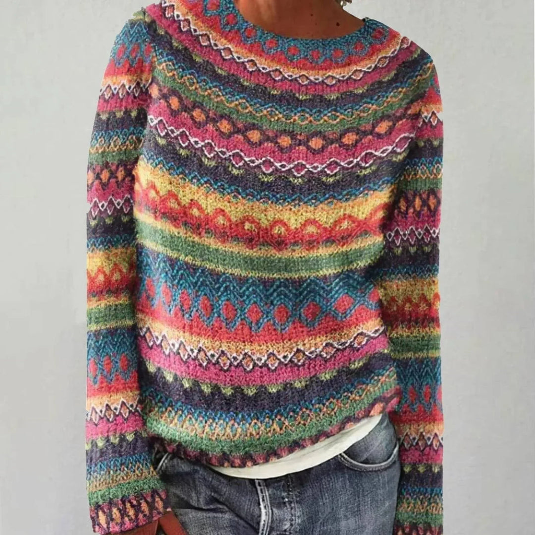 Jasmin™ - Comfortable Retro Jumper