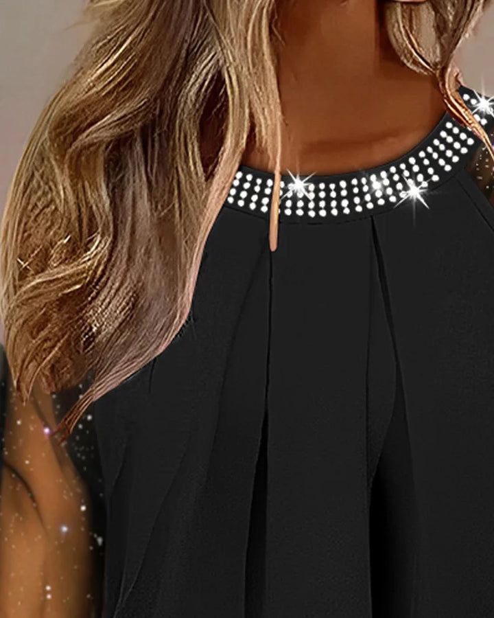 Elegant Sequin Knit Top Nina
