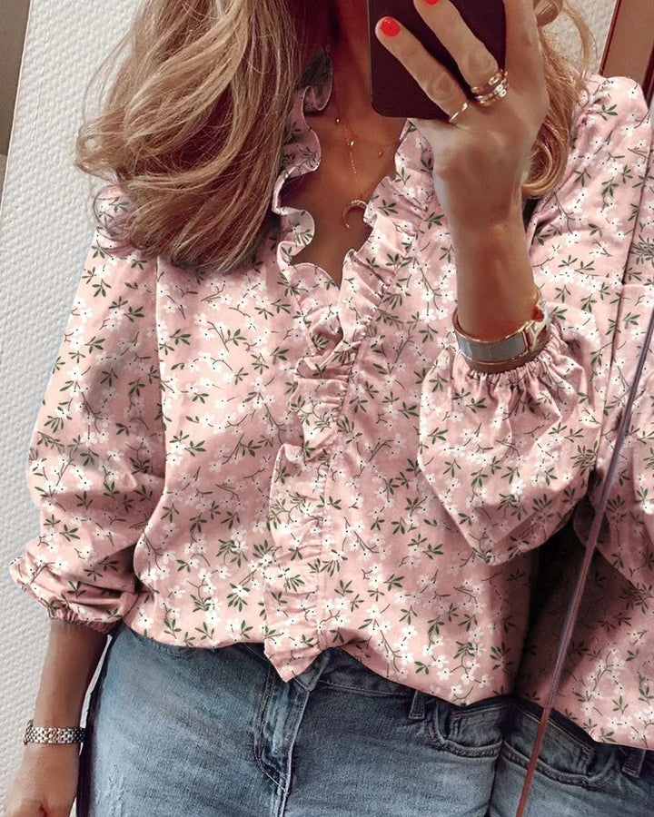 Elegant Long Sleeve Blouse Maren