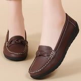 Leather Slip-On Shoes – Women's Cushioned Loafers | Savona