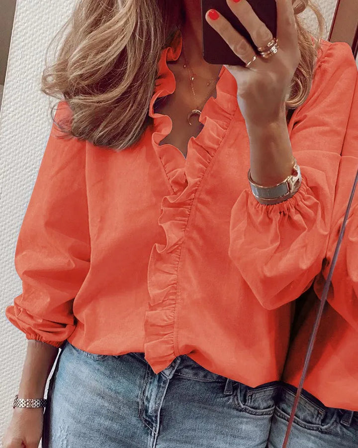 Elegant Long Sleeve Blouse Maren