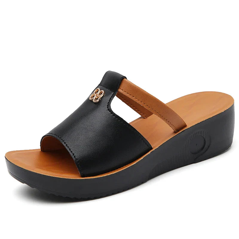 Leather Open-Toe Sandals – For Women | Savona