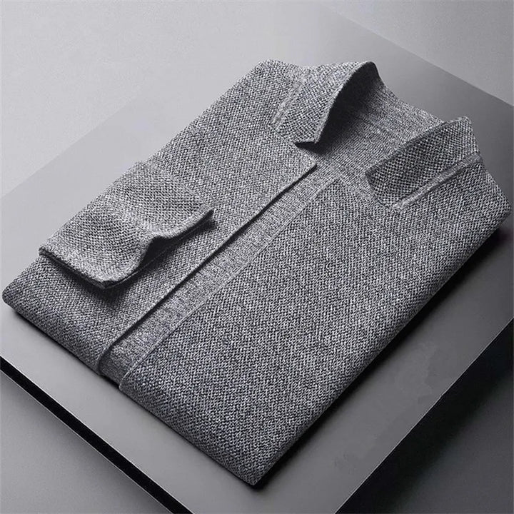 Men's Knitted Wool Cardigan
