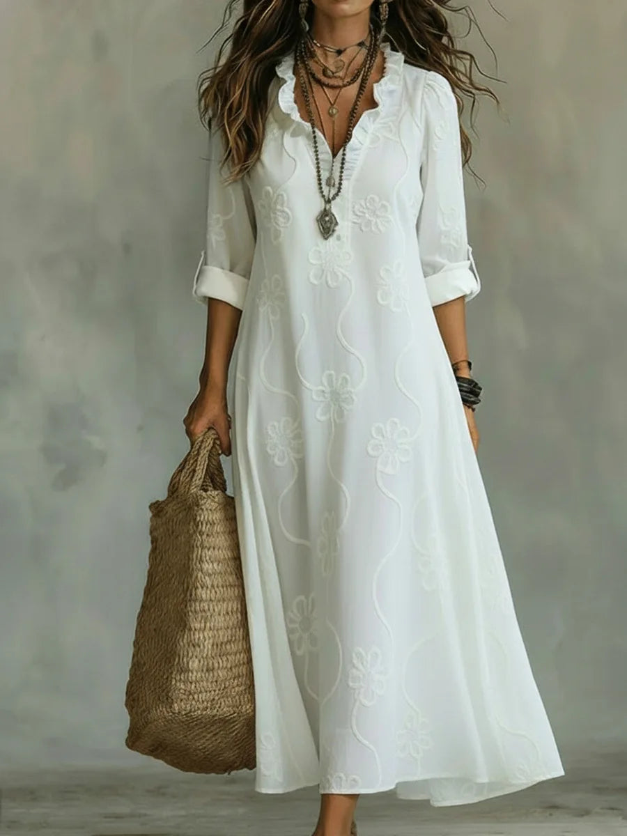 Bonifacia™ | Vestido Largo Fluido