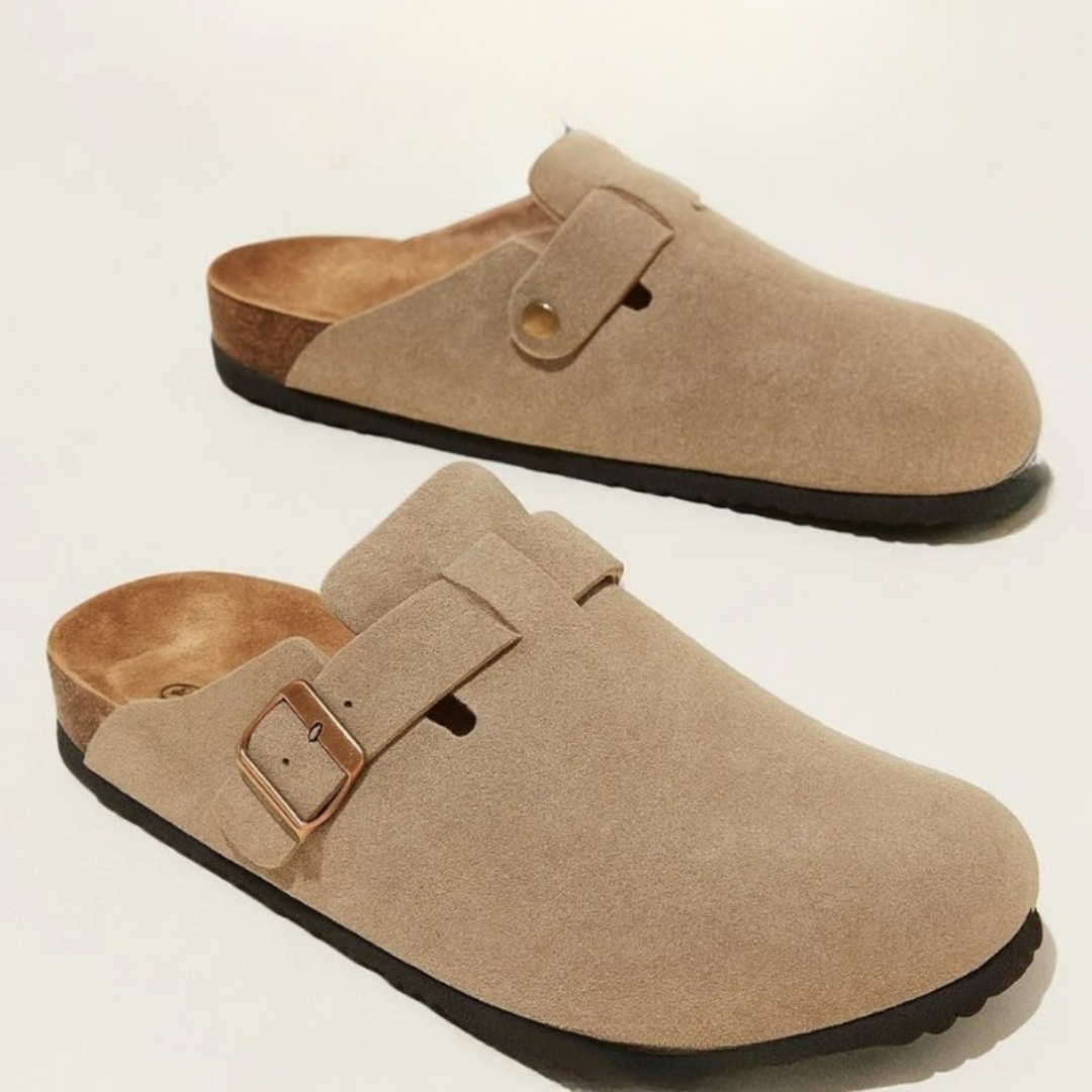 Genuine Suede Clogs