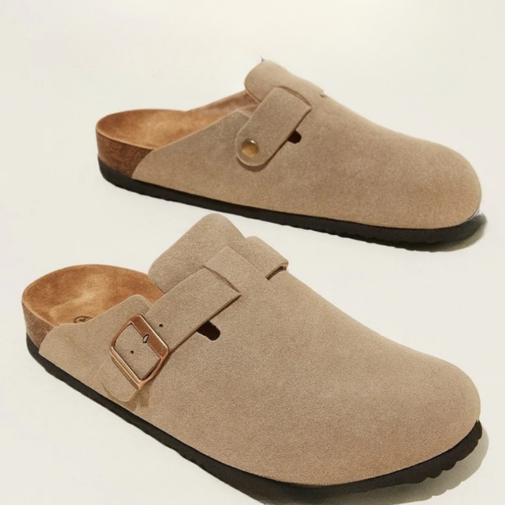 Genuine Suede Clogs