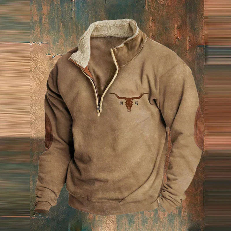 Men's Zip-Up Sweater