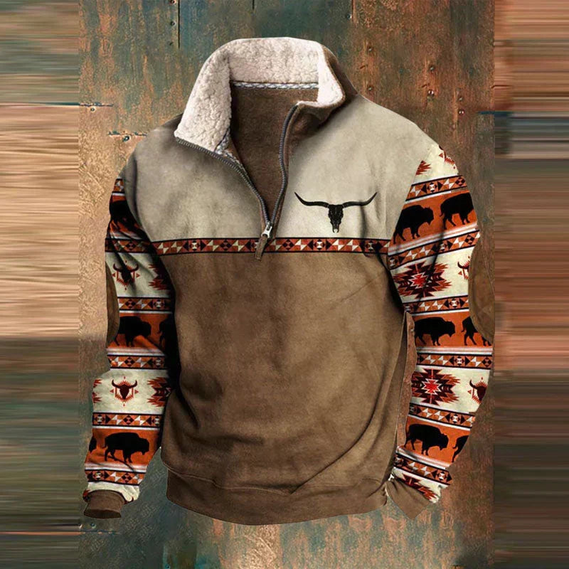 Men's Zip-Up Sweater