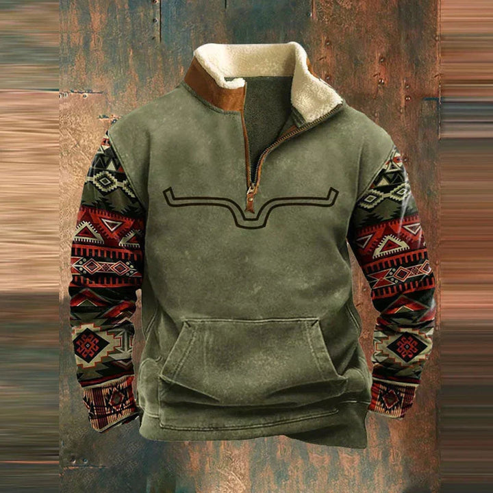 Men's Zip-Up Sweater