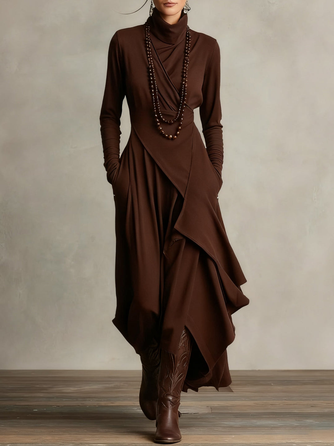 Vivienne | The Turtleneck Maxi