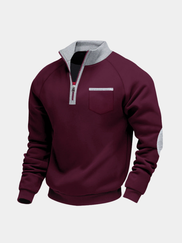 Men's Half-Zip Fleece Jumper