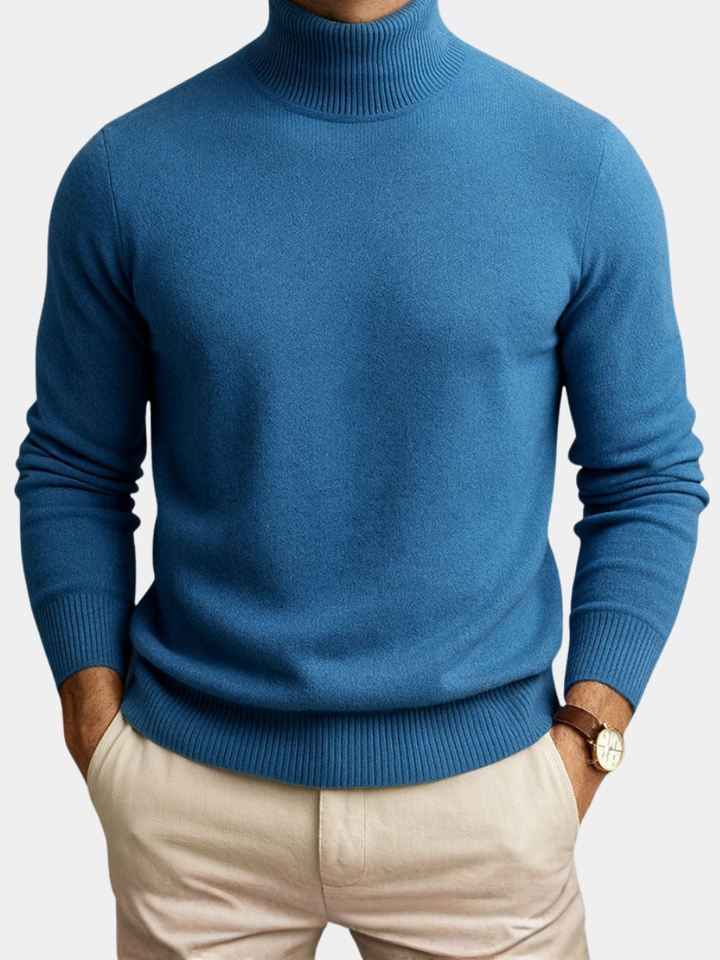 Men's High Neck Jumper