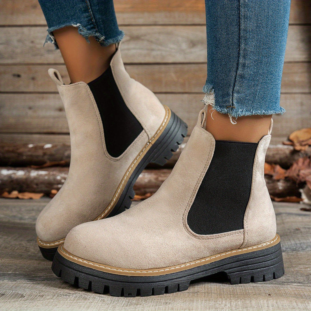 Mehetabel | Women's Chelsea Platform Ankle Boots