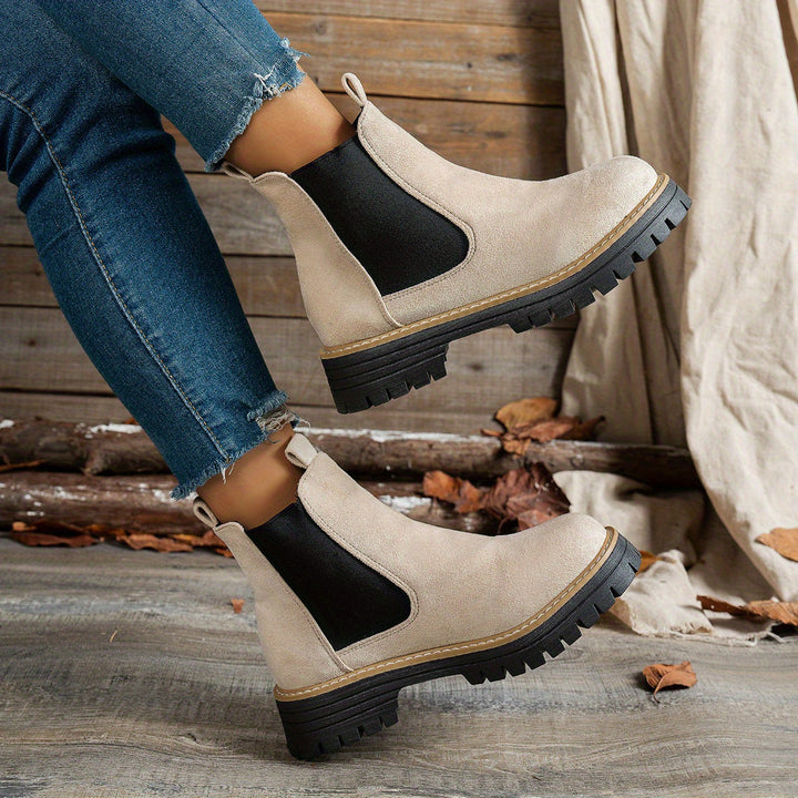Mehetabel | Women's Chelsea Platform Ankle Boots