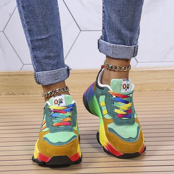 Iris | Rainbow Comfort Trainers
