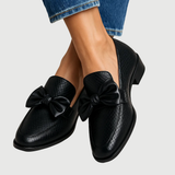 Claudia | Elegant Bow-Detail Loafers