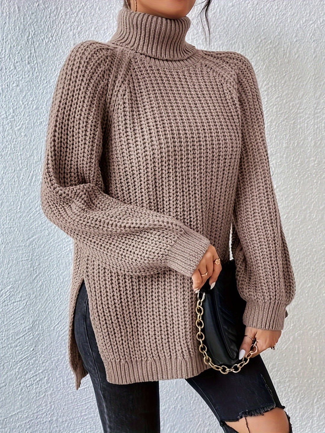 Aveline | High-Neck Jumper
