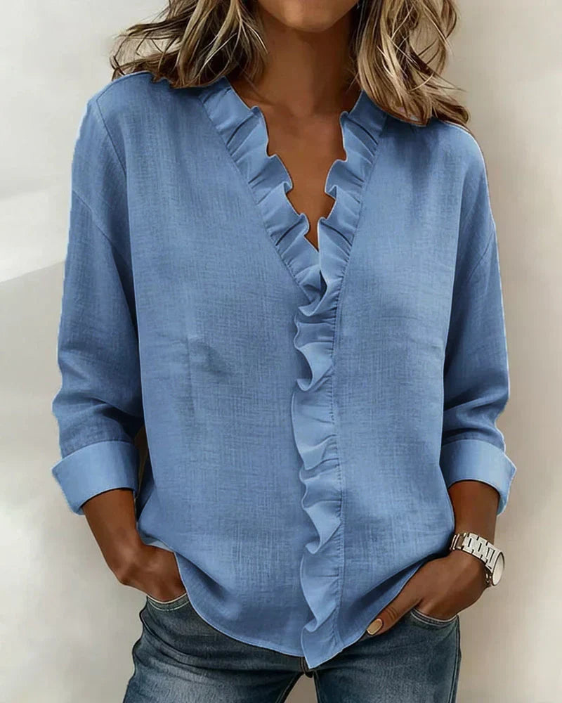 Ruffled Blouse Susan