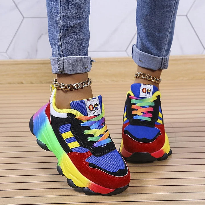 Iris | Rainbow Comfort Trainers