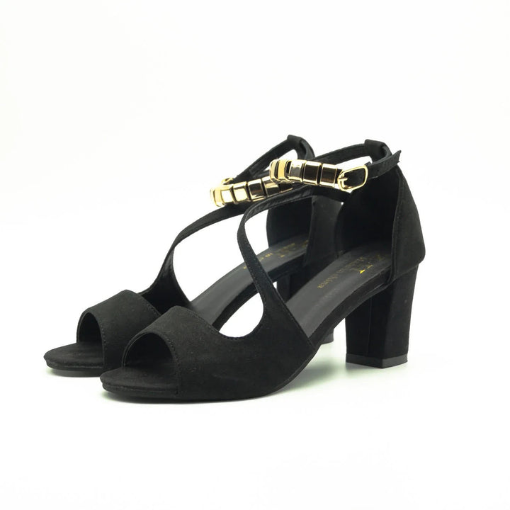 Bella | Open Toe Block Heel Ankle Strap Sandals