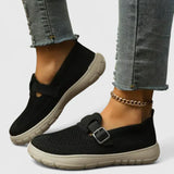 Scout | Knit Buckle Strap Slip-On Loafers