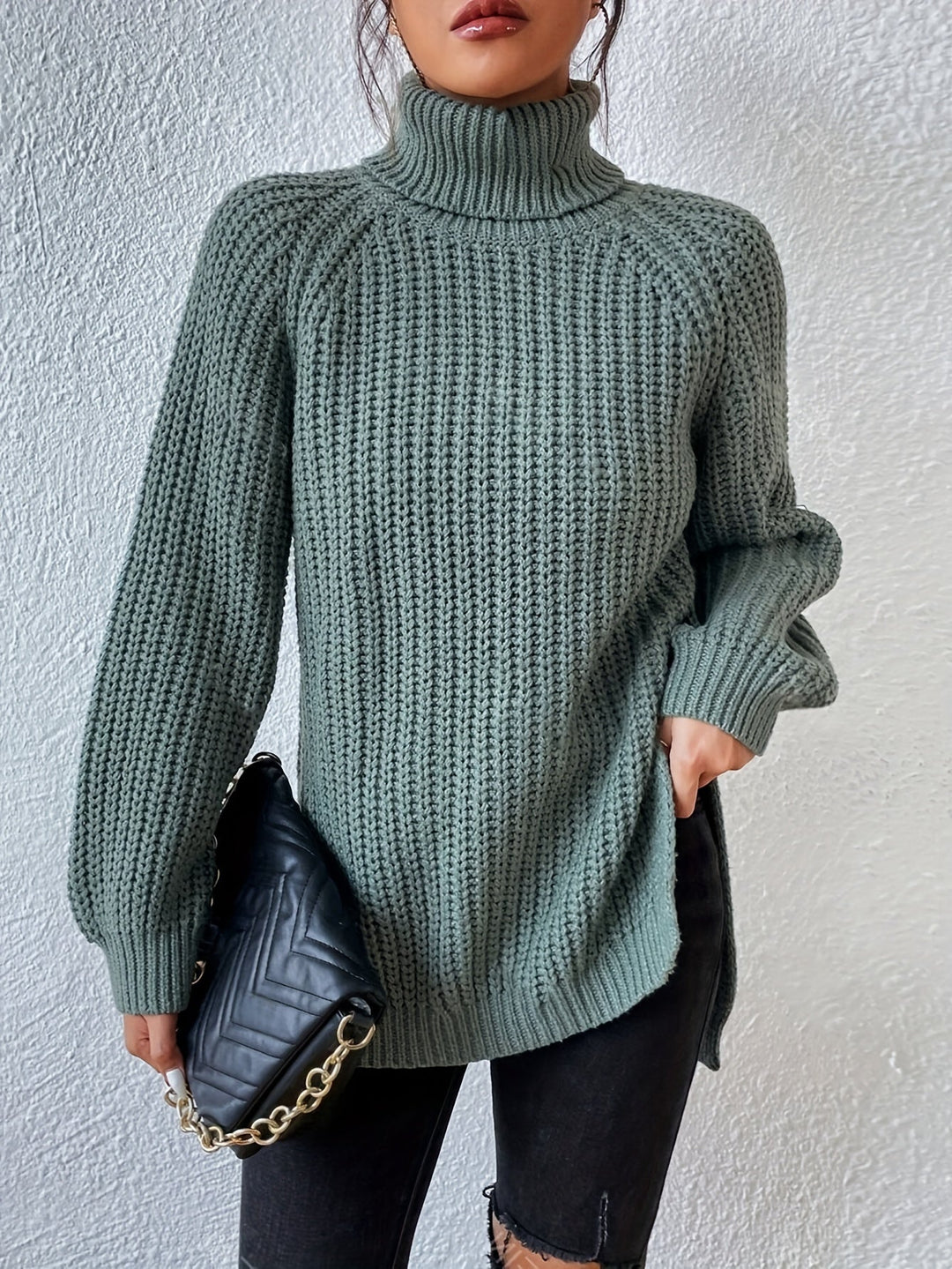 Aveline | High-Neck Jumper