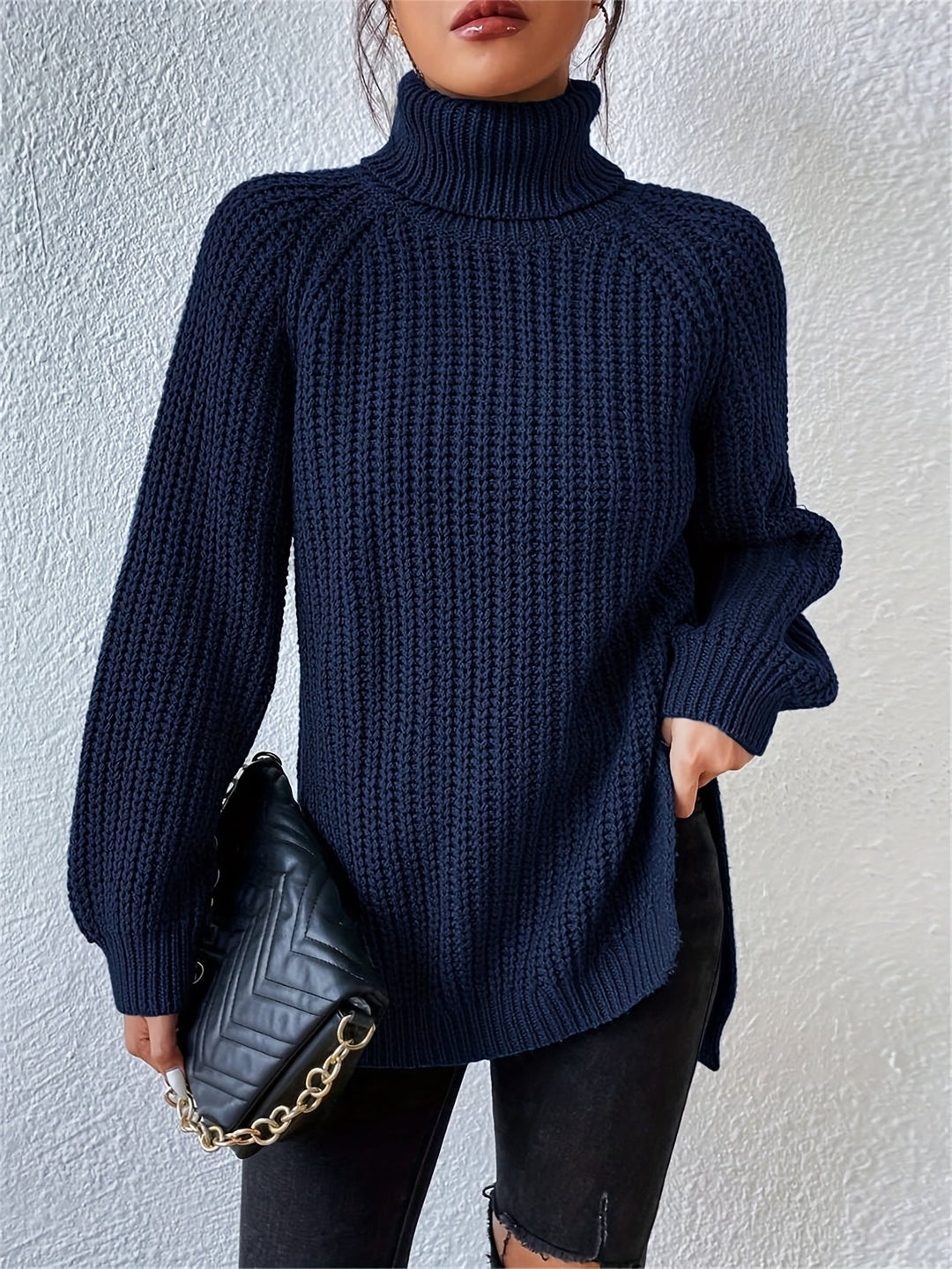 Aveline | High-Neck Jumper