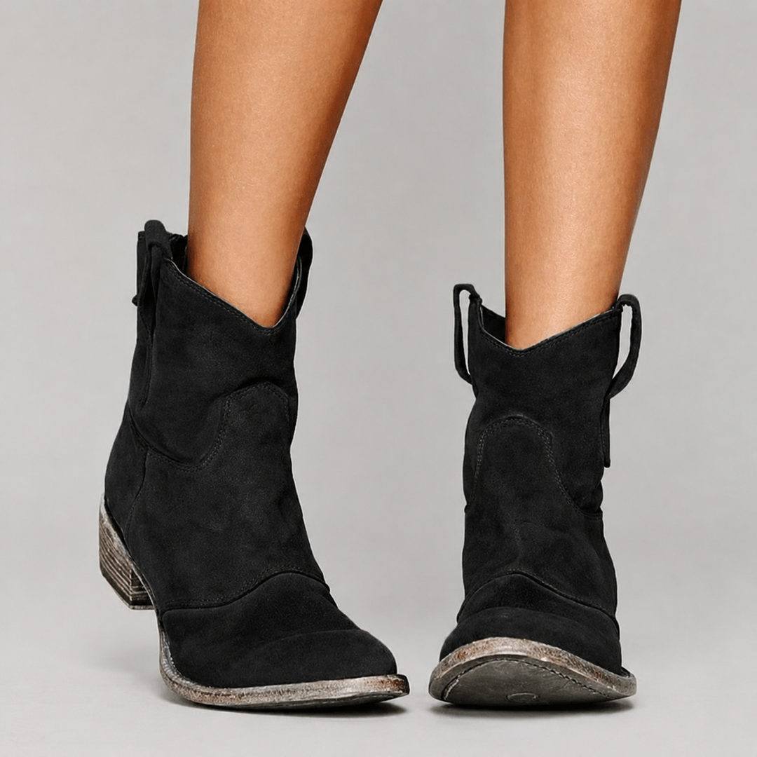 Charlotte| Suede Ankle Boots