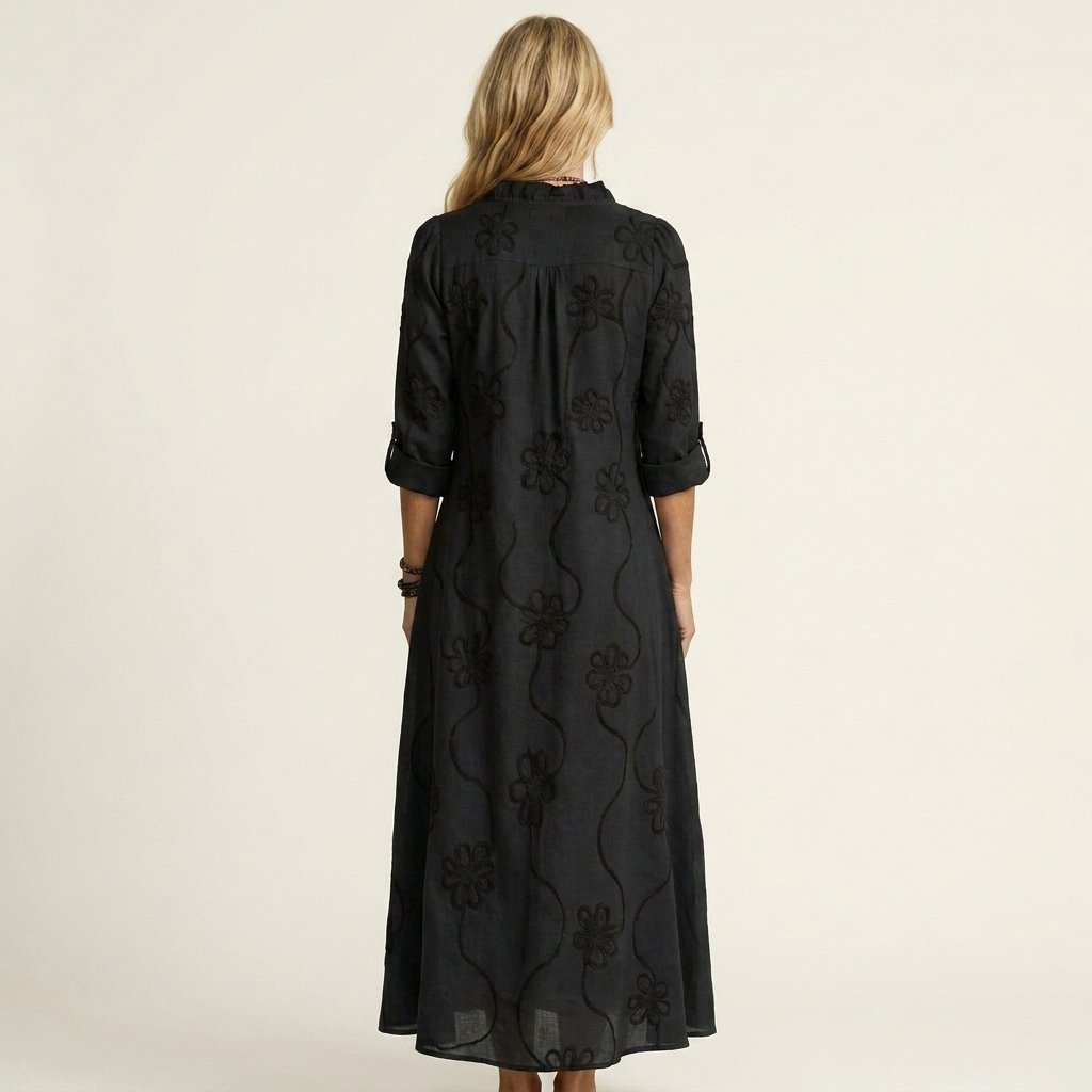 Marisa | Embroidered Maxi Dress