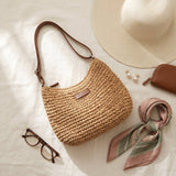 Colomba | Borsa Intrecciata Elegante - Cachi