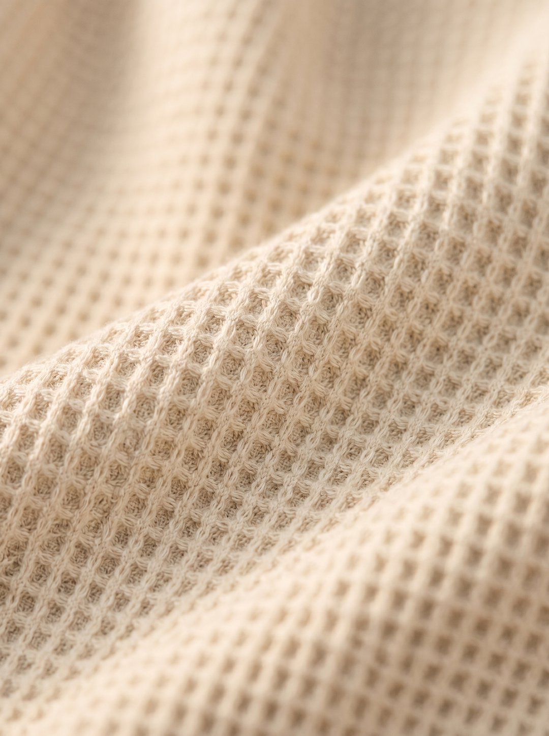 Waffle Knit Cover-Up Mini Dress