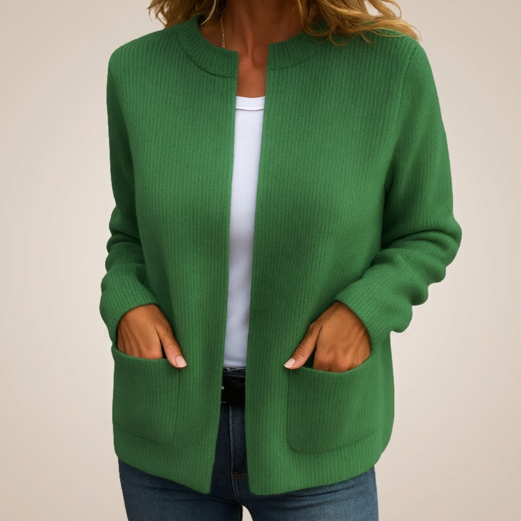 Juliette | Soft Knit Zip-Up Gilet