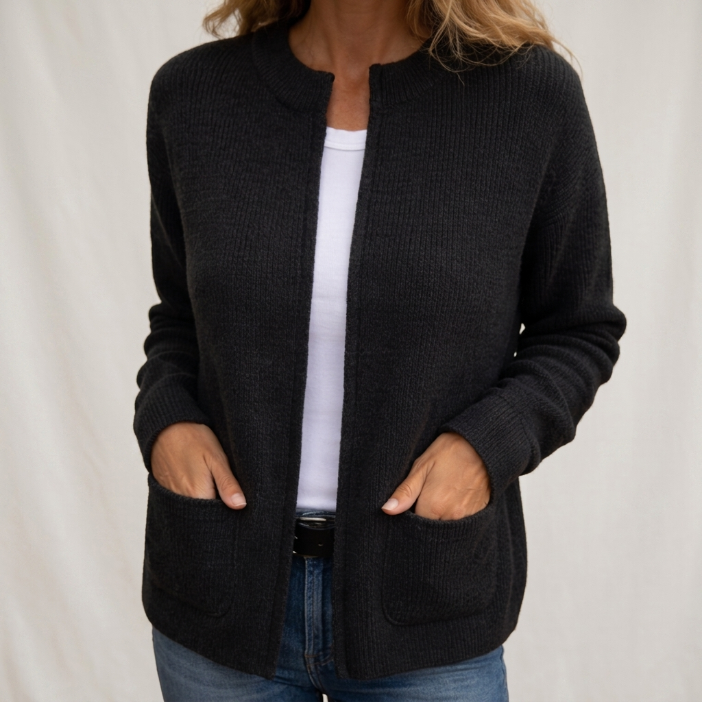Juliette | Soft Knit Zip-Up Gilet