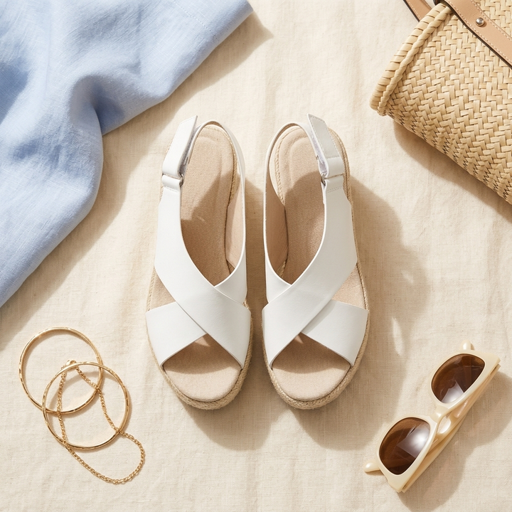 Espadrille Wedge Sandals